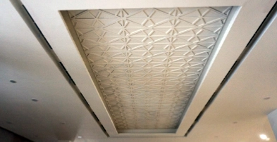 Dekorasi ceiling, Bench Masjid